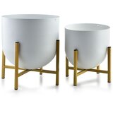 Mondex Swen White&Gold Komplet 2 Ohišij24Xh26Cm/18,5Xh21Cm, (5000191646) Cene