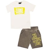 Leone 1947 Otroški kompleti Boy T-Shirt + Bermuda Street Bela | Shoptok.si