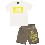 Otroški kompleti Boy T-Shirt + Bermuda Street Bela