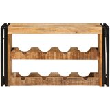  Stalak za vino Smeđa 80 x 45 x 33 cm Čvrsto Grubo Drvo Manga | shoptok.hr