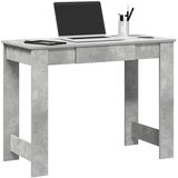  Radni stol boja betona 100x45x75 cm od konstruiranog drva | Eponuda.ba