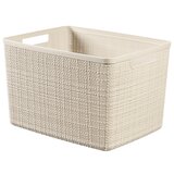 Curver Plastična košara CURVER (20 l, d 36 x š 28 x v 23, bež) | Shoptok.si