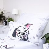 Jerry Fabrics Bela bombažna otroška posteljnina za otroško posteljico 100x135 cm 101 Dalmatians – | Shoptok.si