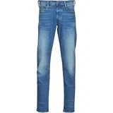 Jeans tapered 3301 REGULAR TAPERED Modra