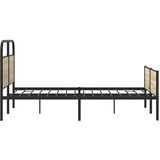 vidaXL Okvir kreveta bez madraca boja hrasta sonome 120x190 cm drveni | shoptok.hr