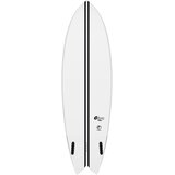 Torq Tec Twin Fish 6'4 Deska za surfanje white | Shoptok.si