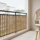  Vrtna Ograda Karbonizirano 500 x 100 cm Trska | shoptok.hr