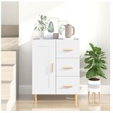  Komoda bijela 69 5 x 34 x 90 cm od konstruiranog drva | shoptok.hr