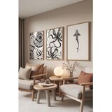 WALLXPERT Ç-300848 - 5070 Višenamenski set dekorativnih slika (3 komada) | Eponuda.com