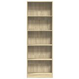  Regal za knjige boja hrasta 60x24x176 cm od konstruiranog drva | shoptok.hr