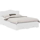  Konstrukcija postelje Bela 140 x 200 cm Konstruiran les, (5000102226) | Shoptok.si