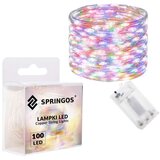  LED lampice na baterije, 100 LED šarene diode | shoptok.hr