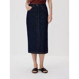 Reserved Midi suknja od trapera - mornarsko plava | shoptok.hr
