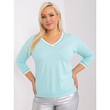RELEVANCE Blouse-RV-BZ-8986.89P-mint | Shoptok.si
