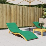 Jastuk za ležaljku zeleni 200 x 60 x 3 cm od tkanine Oxford Cijene