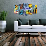 Wallity Set Slika 5ABSMDF-72, 5 Delova | ePonuda.com