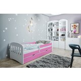 HAPPYKIDS DJEJI KREVET EMA 180X80 (VIE BOJA)-Bijela/Roza Cijene