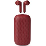 Lexon softpower speakerbuds 2-v-1 true wireless slušalke in 3W bluetooth zvočnik rdeče, (21350924) | Shoptok.si