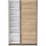Livetastic omara z drsnimi vrati, hrast sonoma | Shoptok.si