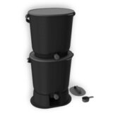 Multikraft Bokashi gospodinjsko vedro "Organko Essential black" 15,3 L - Dvojno pakiranje | Shoptok.si