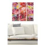 Wallity MDF161623715 multicolor decorative mdf painting (3 pieces) | ePonuda.com