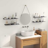  Lebdeća polica Zidne 4 pcs Antracit 60 x 18 x 2,5 cm Čelik | shoptok.hr