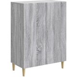  Kreveta Siva sonoma 66 x 34 5 x 90 cm Konstruirano drvo - Siva sonoma | shoptok.hr