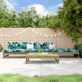 Maison Chic Seti vrtnega pohištva - Vrtna garnitura - Vrtni pohištvo set 4-delna impregnirana borovina, (21809694) | Shoptok.si