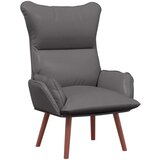  Fotelja Siva 69 x 74 x 93 cm Umjetna koža | shoptok.hr