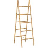 Duple Ljestve za Ručnike s Pet Šipki Bambus 50x160 cm | Eponuda.com