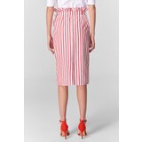Trendyol Ženska omotač suknji Poplin bijela | pink | ePonuda.com
