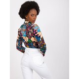Italy Moda Blouse-DHJ-BZ-6291-1.77P-dark blue | shoptok.hr