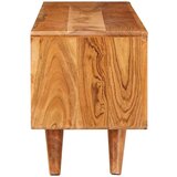 TV ormar s policom Smeđa 110 x 30 x 40 cm Čvrsto drvo akacije | shoptok.hr