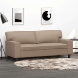  Dvosed kapučino barve 140 cm umetno usnje | Shoptok.si