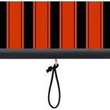 Rolo zavjesa Narančasta i smeđa 180 x 250 cm Tkanina i aluminij | shoptok.hr