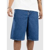 Empyre Ultra Loose Sk8 Denim W Embroidery Kratke hlace medium blue Cene