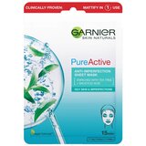 Garnier pure active anti-imperfection platnena maska za problematičnu kožu 1 kom | shoptok.hr
