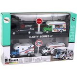 Camper Truck Ambulance Ice Cream Parlor With Friction Drive 1:87 A | Shoptok.si