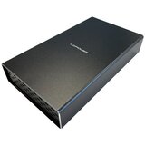 HDD DOCKING LC-DOCK-C-35-M2 USB3.2 Gen.2x1 1xHDD+1xNVME M.2, Cloning, black | ePonuda.com