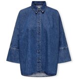 Only Topi & Bluze Noos Grace Shirt - Medium Blue Denim Modra | Shoptok.si