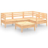  Vrtna sedežna garnitura 5-delna trdna borovina, (20677155) | Shoptok.si