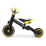 Milly Mally tricikl 3u1 Optimus crno - žuti | shoptok.hr