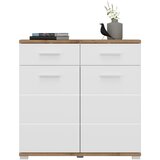 Mömax Omara Za Čevlje Hola, Bela, Barva Hrasta | Shoptok.si