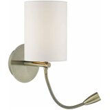  Där Lighting FET0775 - LED zidna lampa FETA 1xE27/60W/230V + LED/1W mesing Cene