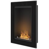  InFire - Ugrađeni bio-kamin 79x55 cm 3kW crni | Eponuda.com