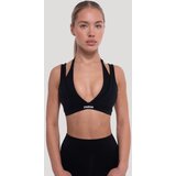 GymBeam Sportski grudnjak Flow Black M Cene