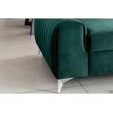 ELTAP Zelena baršunasti sklopiva sofa 261 cm Laurence – | shoptok.hr