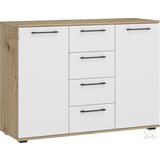 Halmar Komoda Flex KM-2 - artisan hrast/bijela Cijene