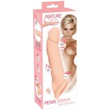 Nature Skin Penis Sleeve with Extension Cene