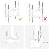  Uvlačiva bočna tenda za terasu 100 x 300 cm smeđa | shoptok.hr